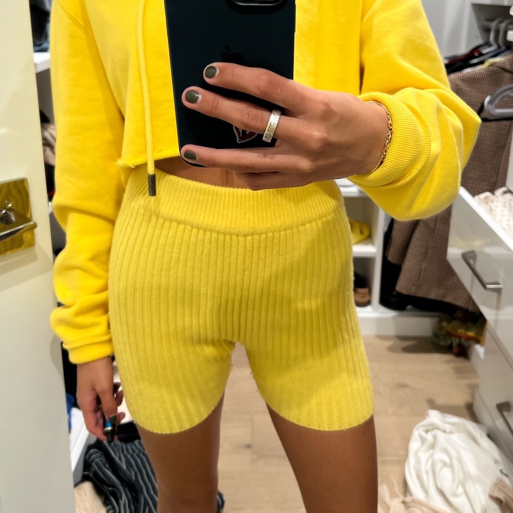 Yello Biker shorts